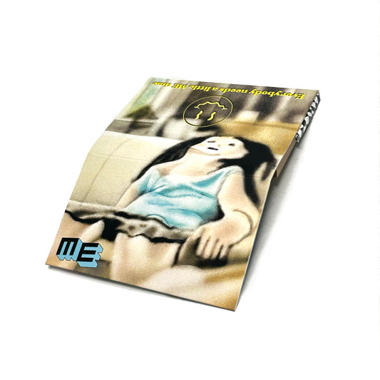 ME Time Rolling Paper Booklet: Deflated Girl Design