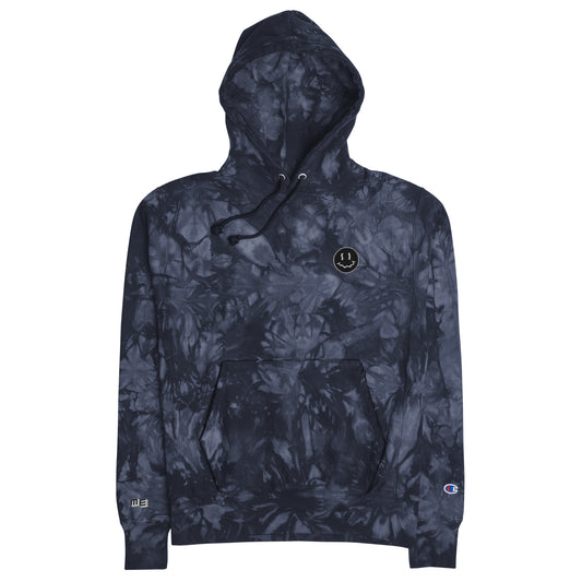 ME Embroidered Oversized Unisex Tie-Dye Hoodie